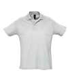 11342 Summer II Cotton Piqué Polo Shirt Ash colour image